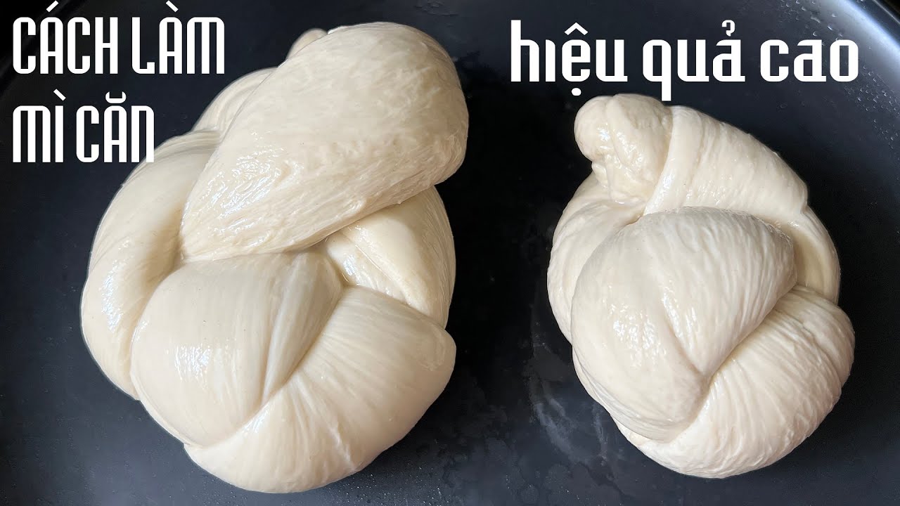 Cách Làm Mì Căn và Mì Tàn Từ Bột Mì Đa Dụng -  Homemade Seitan/Vital Wheat Gluten & Wheat Starch
