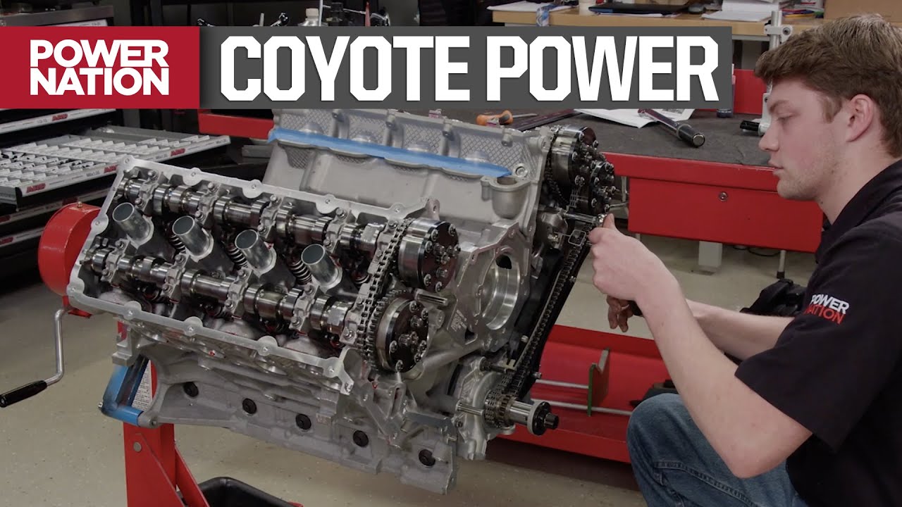 Сборка гоночного 5-литрового Coyote из кучи деталей — мощность двигателя S8, E10
