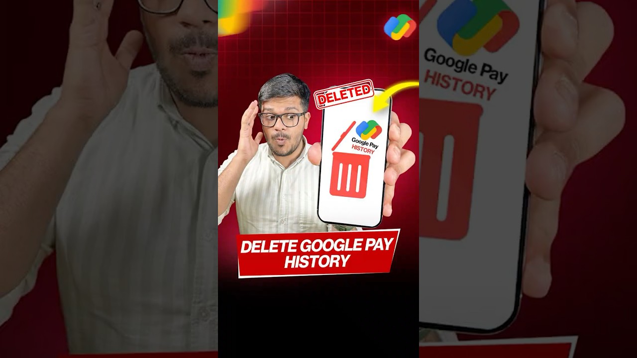Как удалить историю Google Pay🧹 | Пошаговая инструкция на хинди