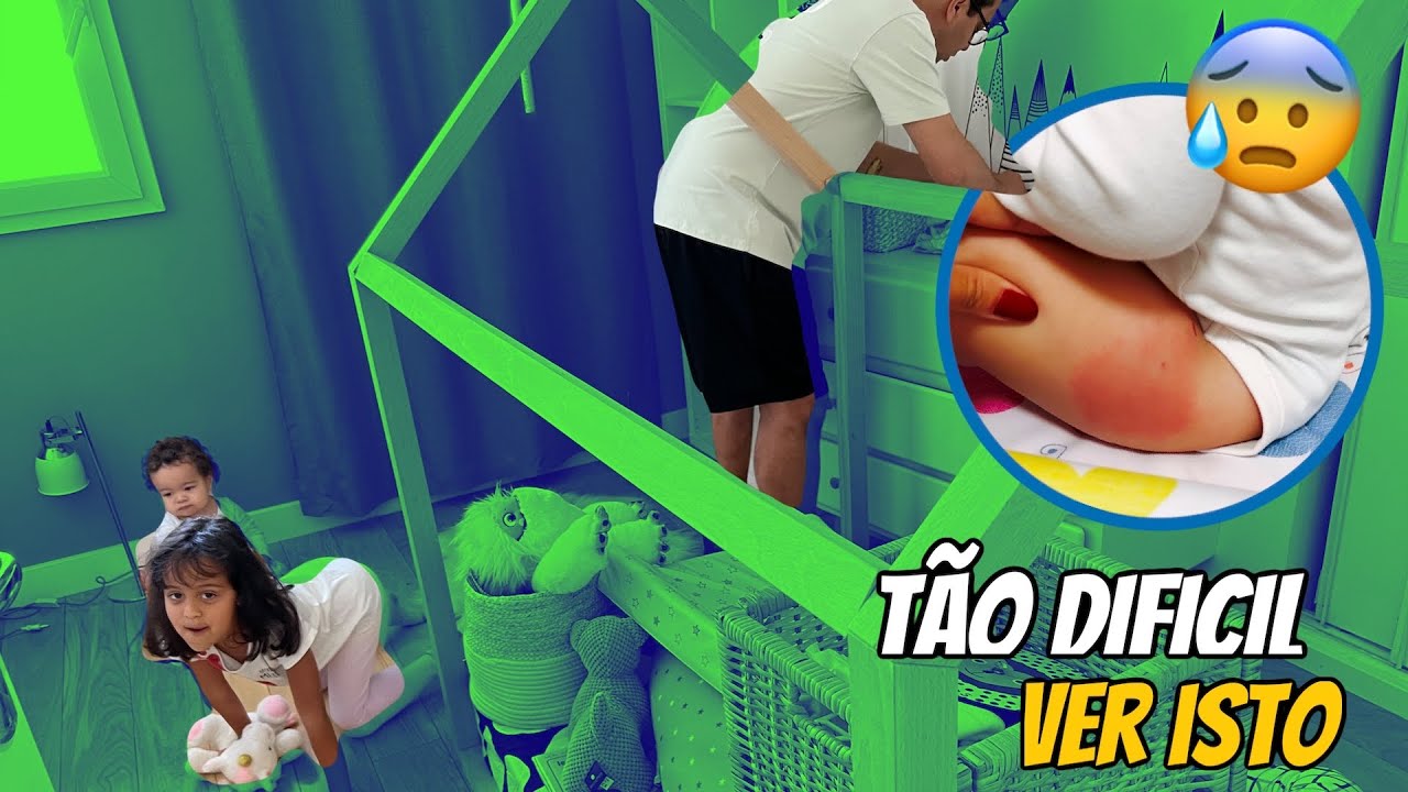 OLHA O QUE ACONTECEU ENQUANTO MUDAVA O QUARTO DO BABY LIAN - Fam&iacute;lia da R&ecirc;