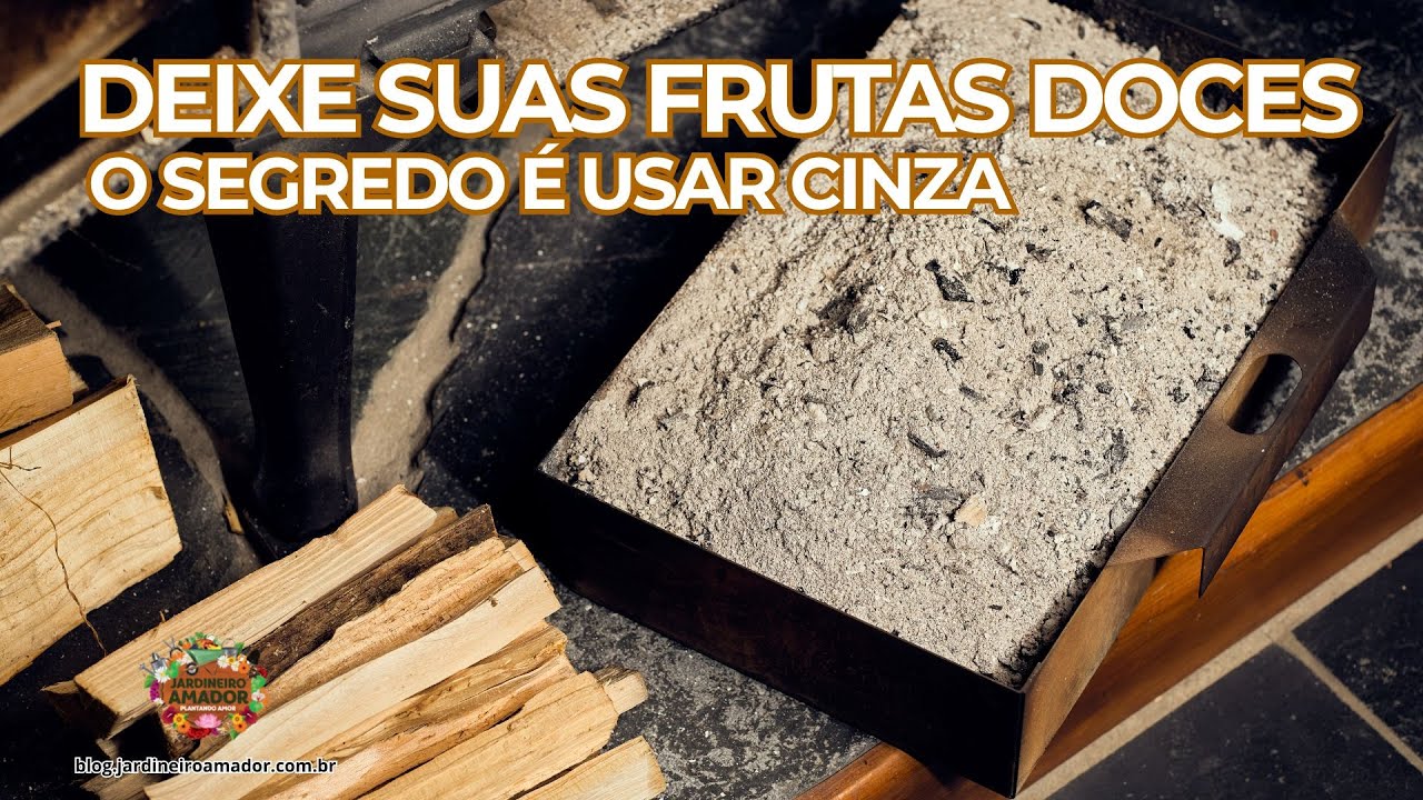 Cinza de Lareira | Segredo Para Ter Frutas Doces no Pomar
