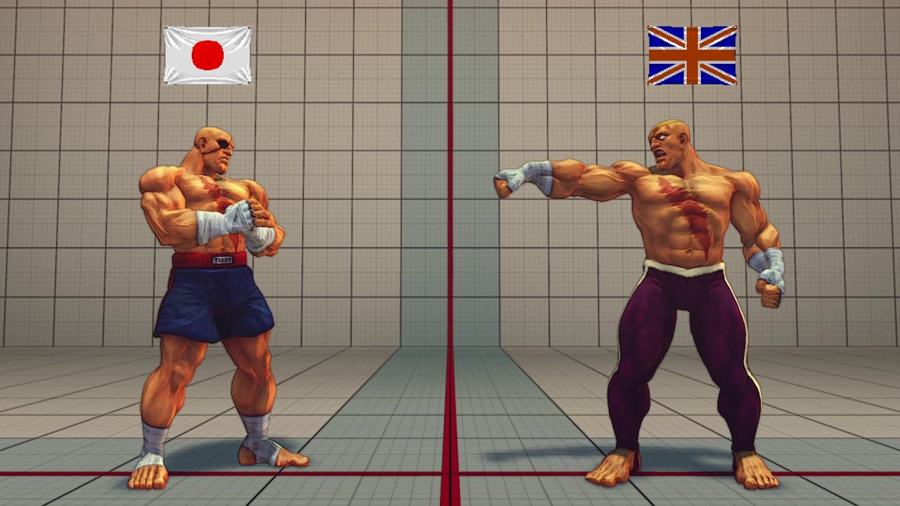 Sagat Taunts ~ Ultra Street Fighter IV
