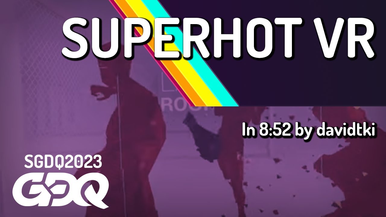 Superhot VR by davidtki in 8:52 - Summer Games Done Quick 2023