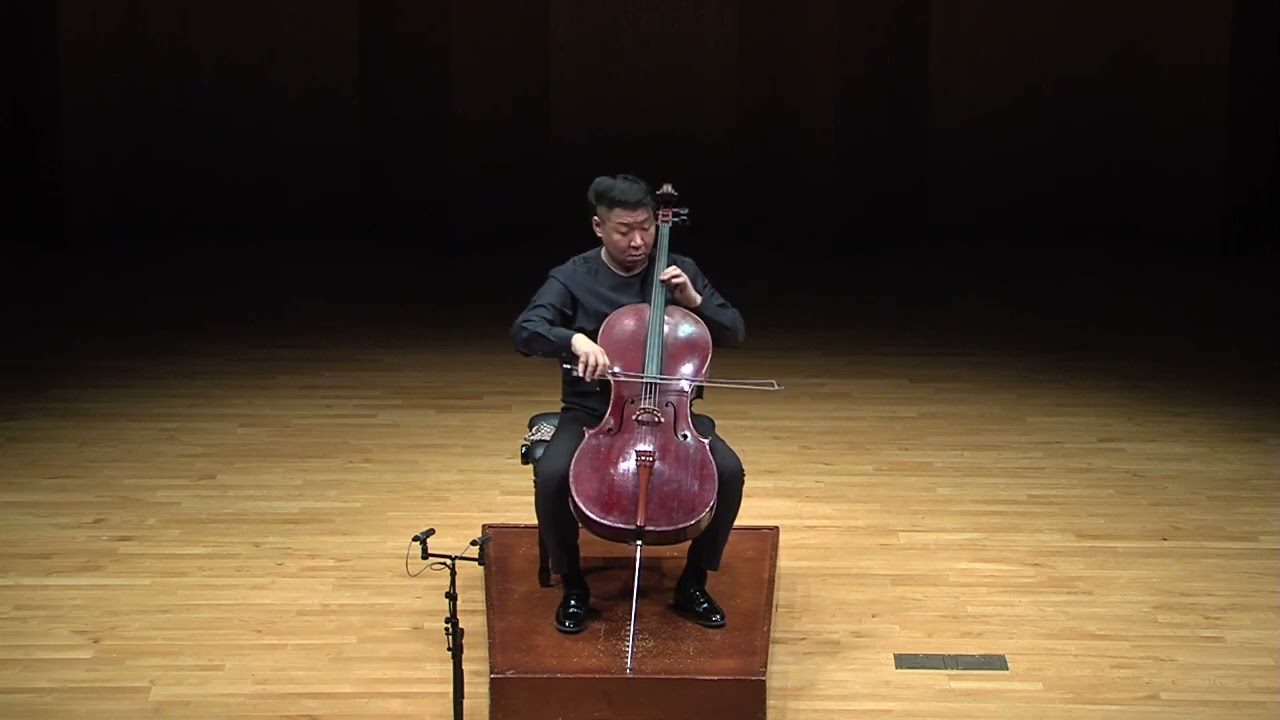 J. S. Bach - Cello Suite No  6 in D Major, BWV 1012ㅣJaesung Lim