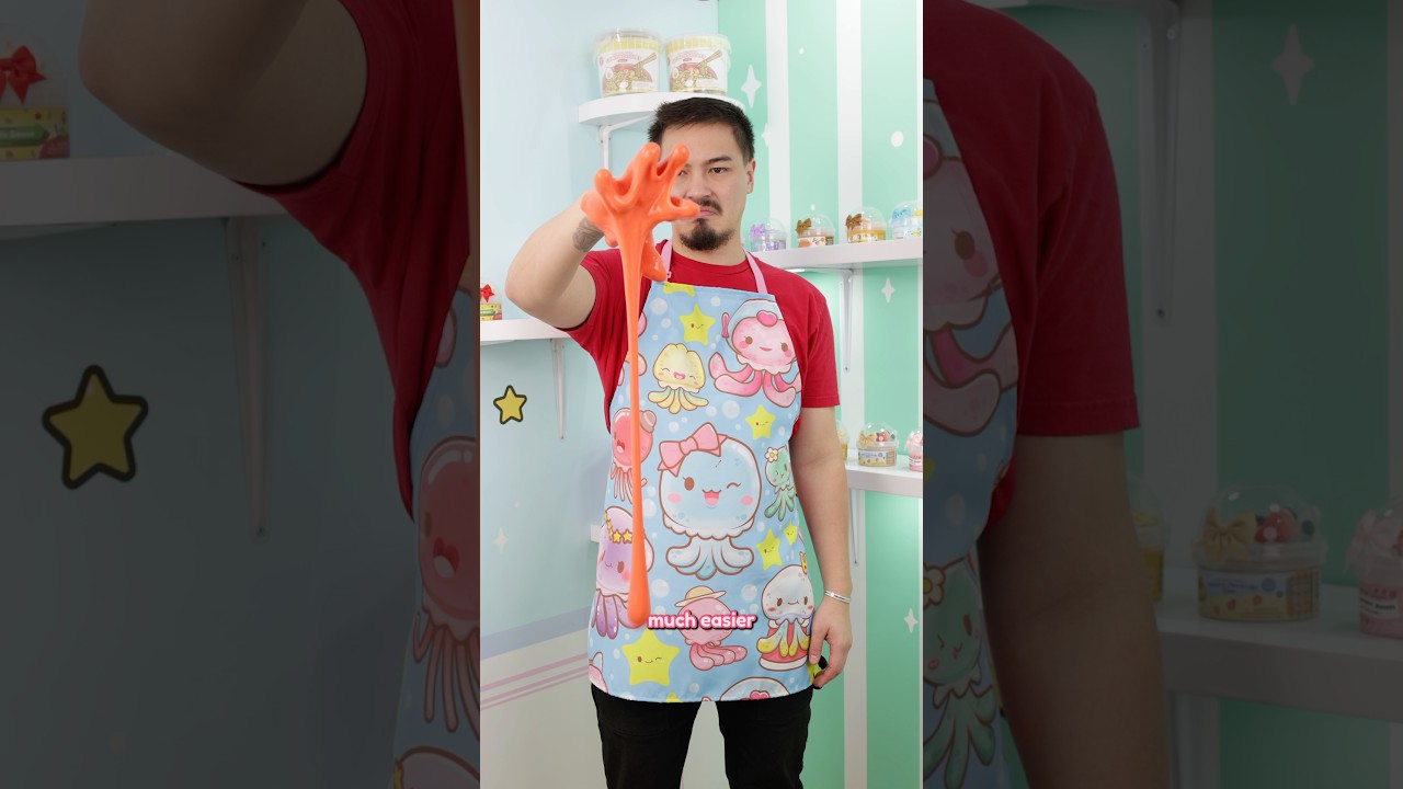 Why Is Slime Sticky? 🤔✨ #stem #education