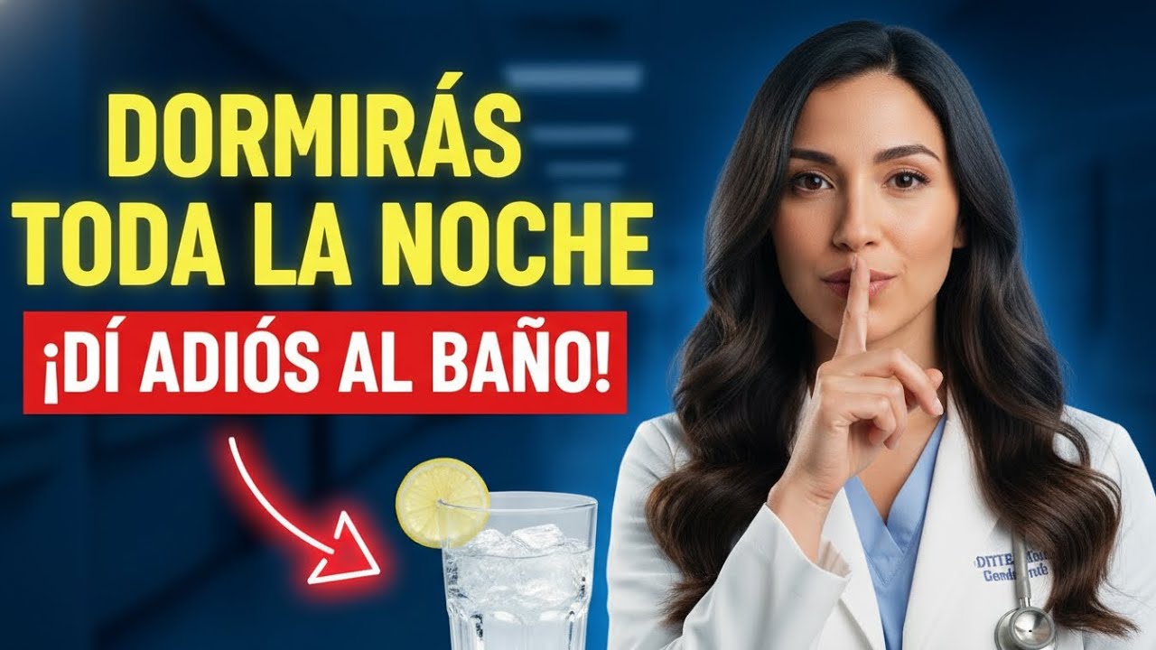 URÓLOGA EXPLICA: Cómo Tomar AGUA Correctamente y Dormir Toda la Noche