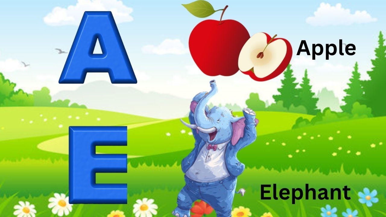 A for Apple | अ बाट अनार | B For Ball | Alfabet names