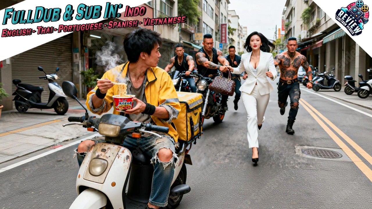 Pengemis Kurir Makan Mi Pinggir Jalan Melihat Preman Merampas Tas CEO Tak Disangka Mengalahkan Semua