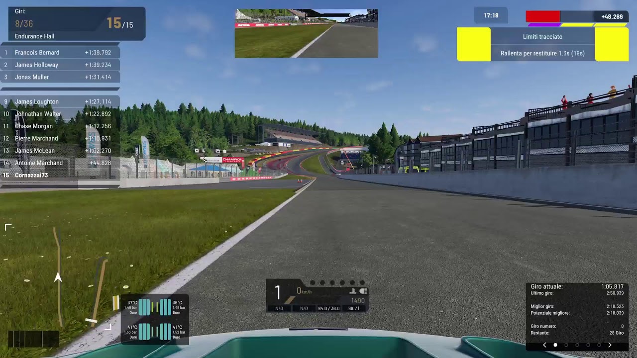 Projet motor racing SPA