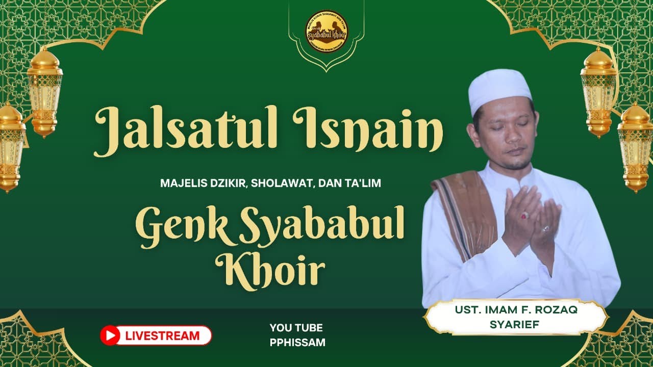 Live Streaming Majlis Ta'lim Wal Maulid Genk Syababul Khoir