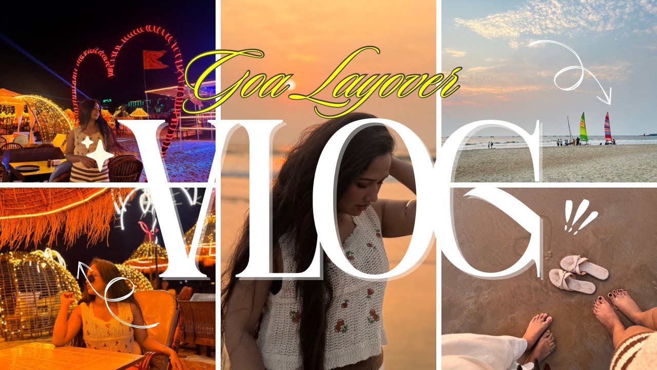 “Goa on a layover? Yes please 🌴” #fly_with_muskan #cabincrewlife #indigocabincrew #Goalayover 
