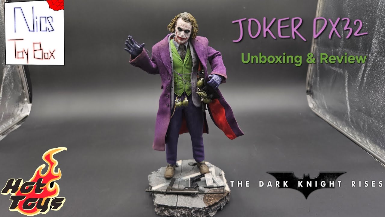 Joker DX32 Hot Toys Unboxing and Review