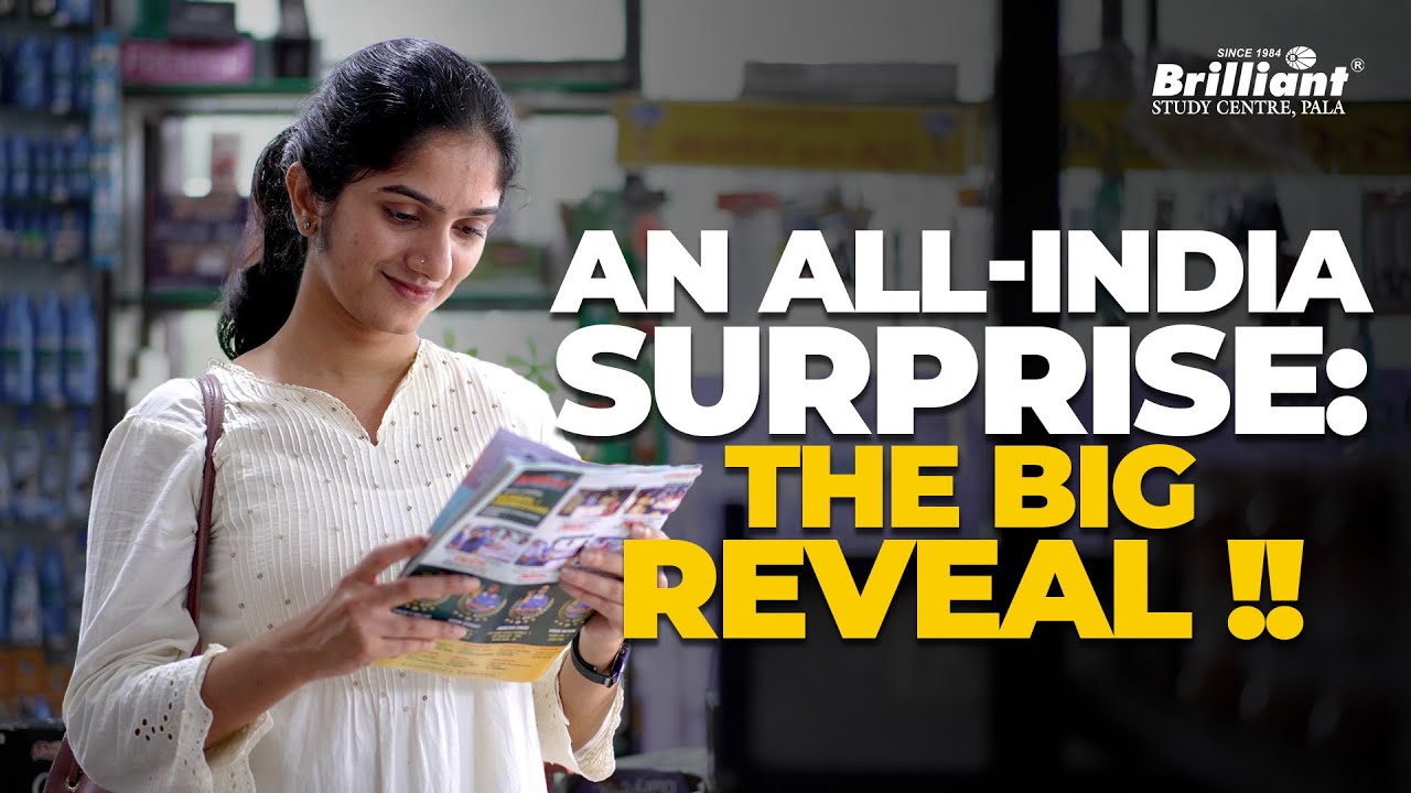 An All-India Surprise: The Big Reveal !! -  @TheWeekMagazineIndia & @BrilliantPalaNEET  ​