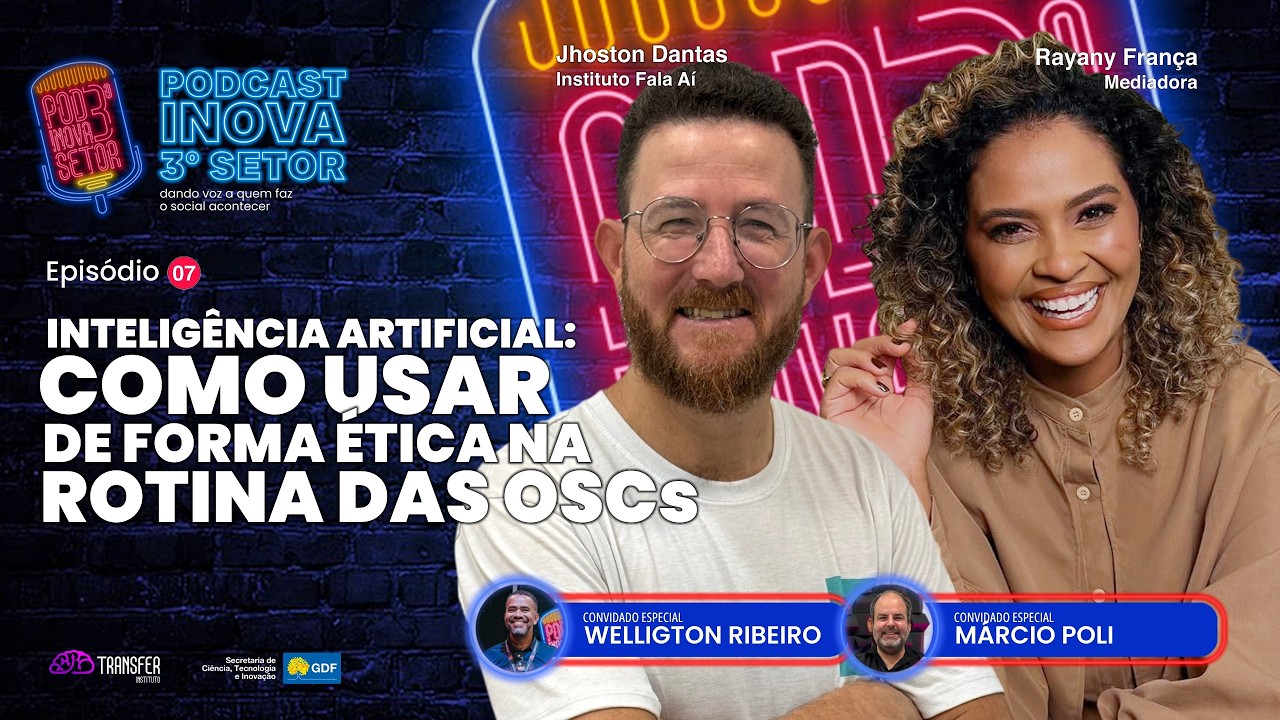 🎙️ 7º Episódio no ar – Podcast Inova 3º Setor