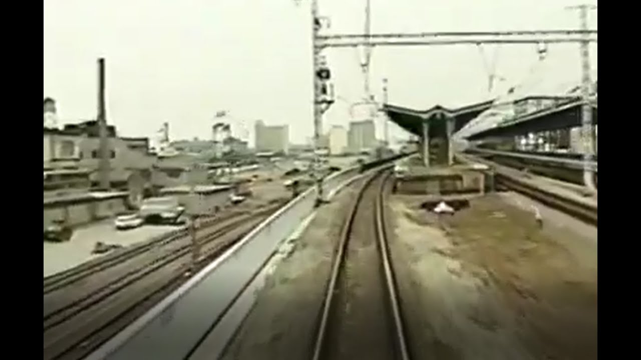 【30年前の前面展望】神戸→西明石　震災前の景色がここに　東海道本線　新快速221系