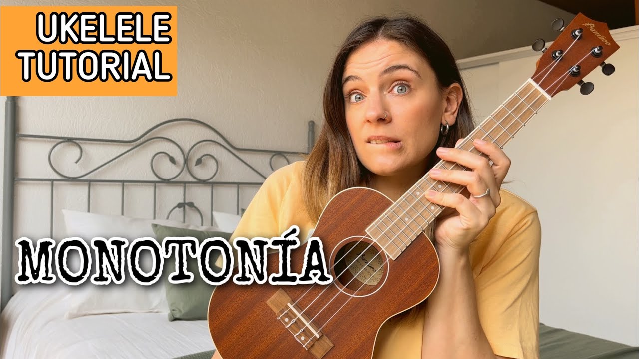 Shakira, Ozuna - Monotonía | Tutorial Ukelele Mica Amatti