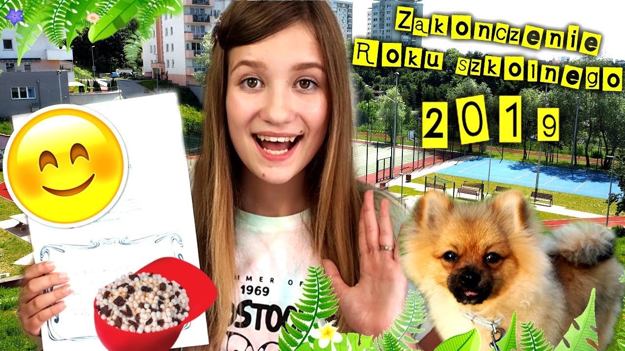 Pokazuję moje świadectwo 2019, confetti i lody Minimelts!  ❤ CookieMint