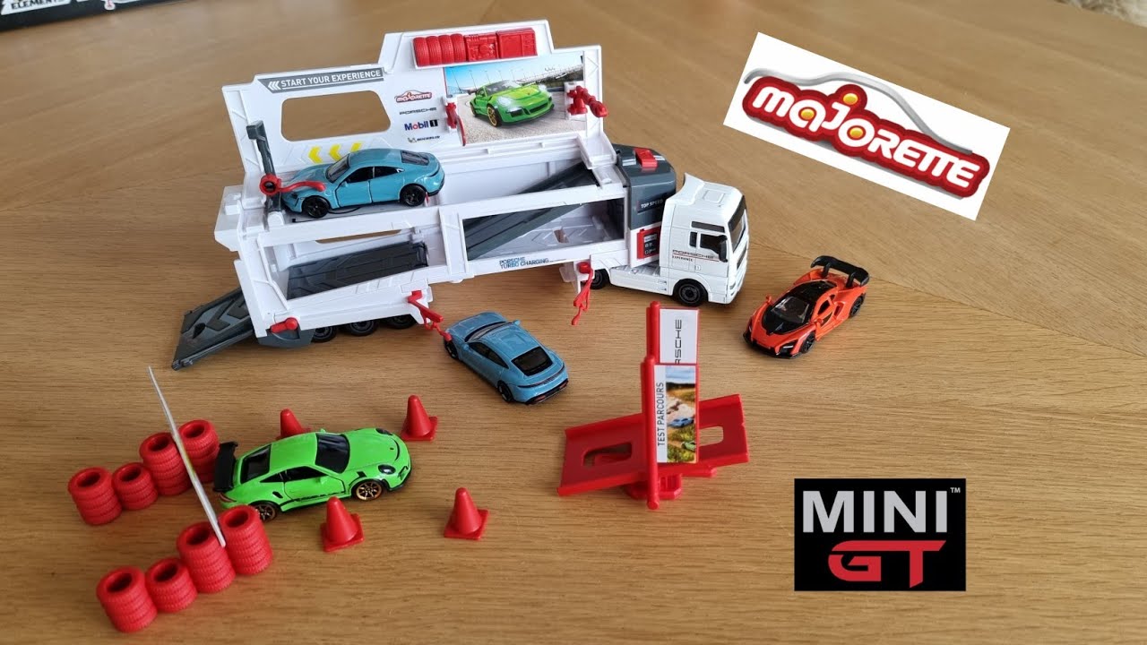 Распаковка Majorette MAN TGX Truck Porsche Experience. Официальный лицензионный продукт #diecaste...