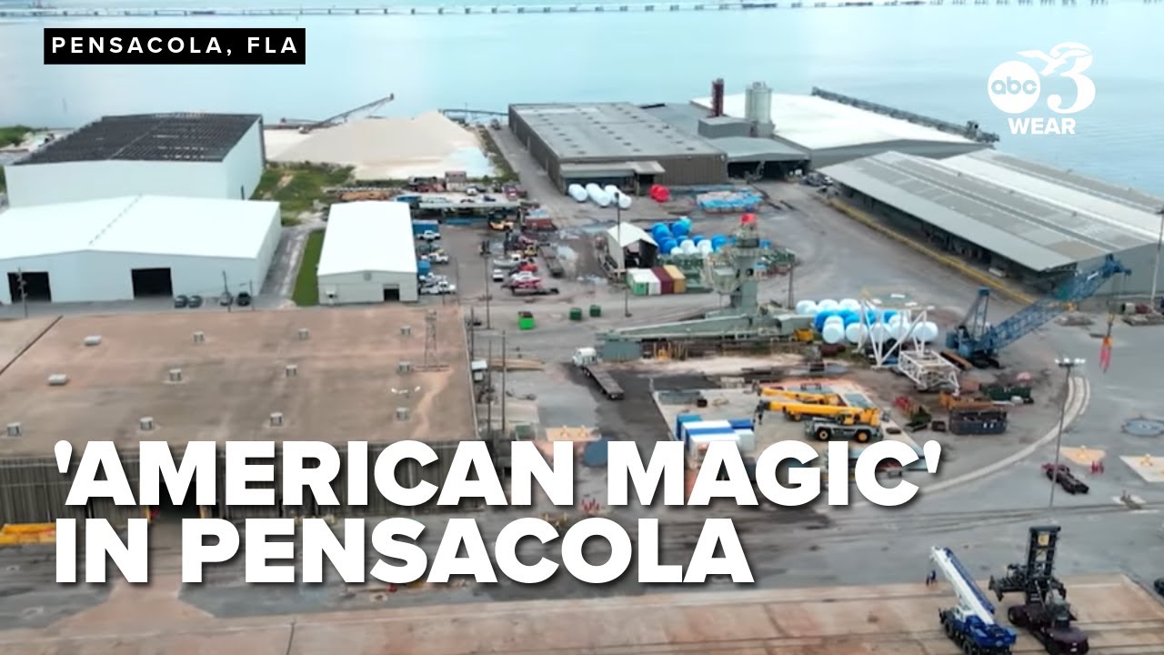 An inside look: American Magic anchors in Port of Pensacola with $20M deal