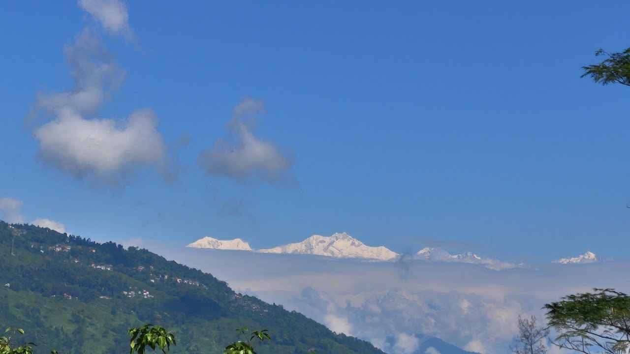 Darjeeling morning view from Dabaipani