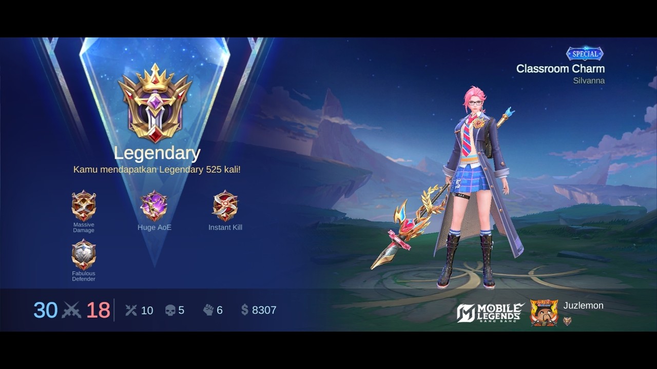 Match 63 Silvana Push Rank MLBB season 39, dyroth auto coklat mah 🤣🤣