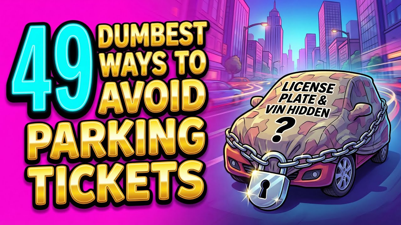 49 Most Bizarre Ways People Tried To Avoid Paying Parking Tickets