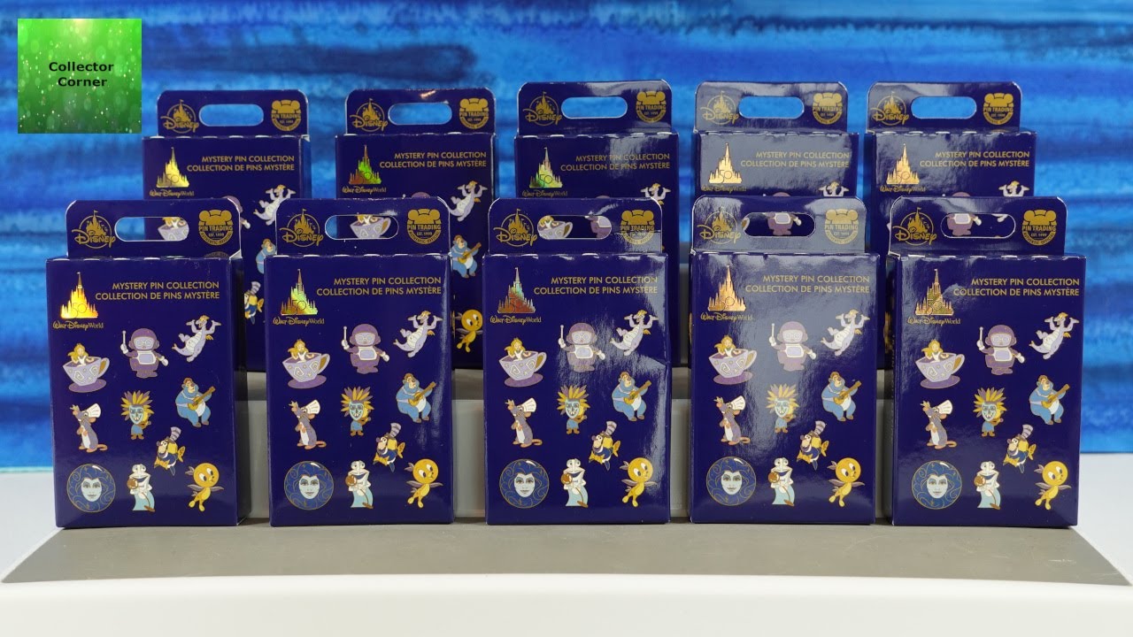 Открытие коллекции таинственных значков к 50-летию Disney World | CollectorCorner