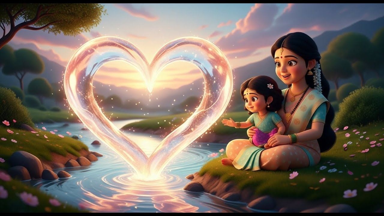 అమ్మ ఒడి బంగారు గుడి | Amma Song for Kids | Telugu Rhymes | AI Kids Telugu