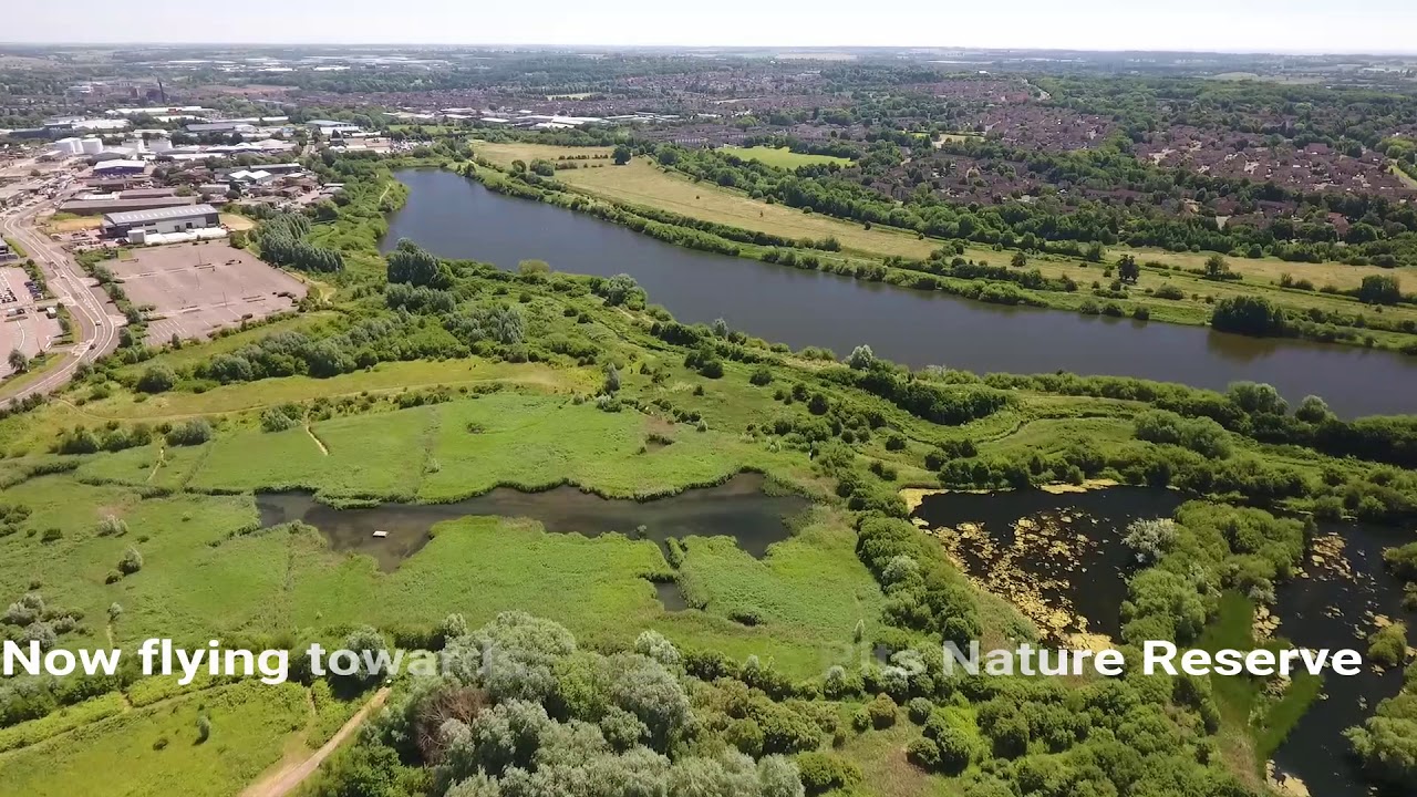 Phantom 4 Flying in Sixfields Northampton  June 2018