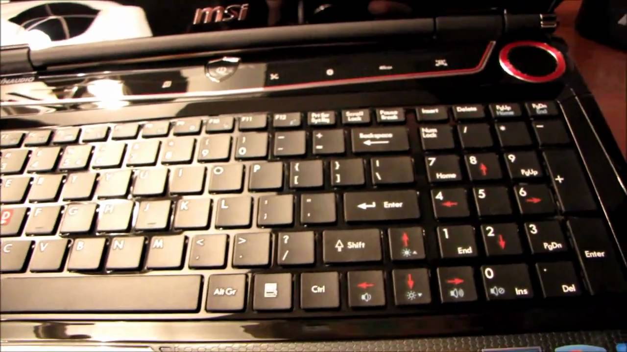 MSI GX660R Core i7 Radeon 5870 Gaming Notebook Unboxing & First Look
