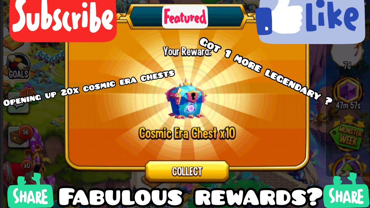 Opening 20x FREE  Cosmic EraChests!!! Got Another Legendary? | Cosmic Era Season 1