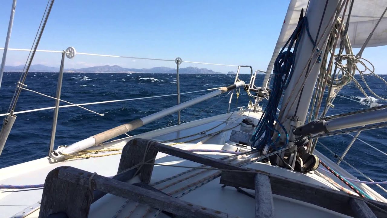 Dehler 34: Rade de Marseille un peu ventée