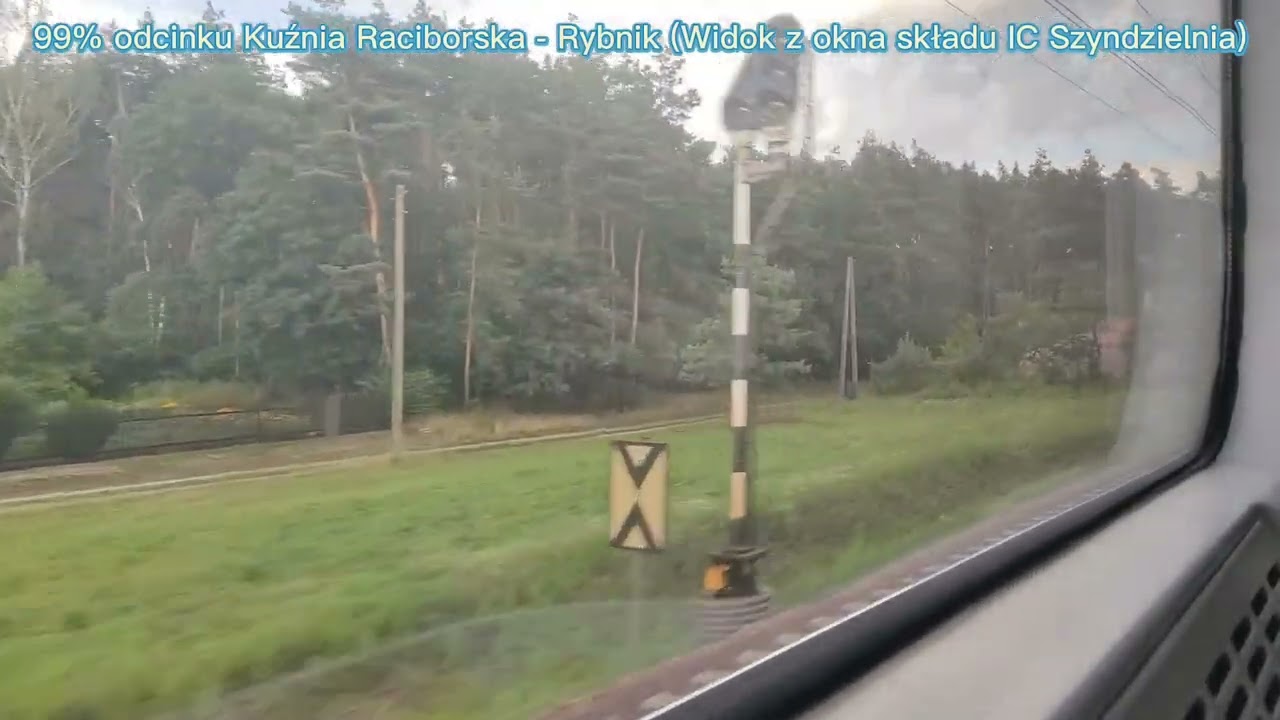 99% szlaku Kuźnia Raciborska - Rybnik (08.07.2022)