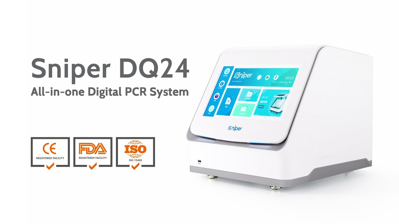 Sniper DQ24 (4*4) fully automated multiplexed digital PCR