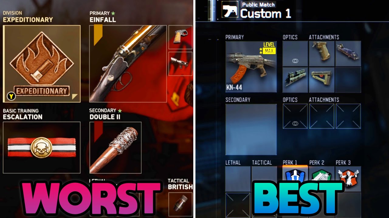Каждая система COD Create-a-Class РЕЙТИНГОВАНА от худшего к лучшему!!! (2007-2021)