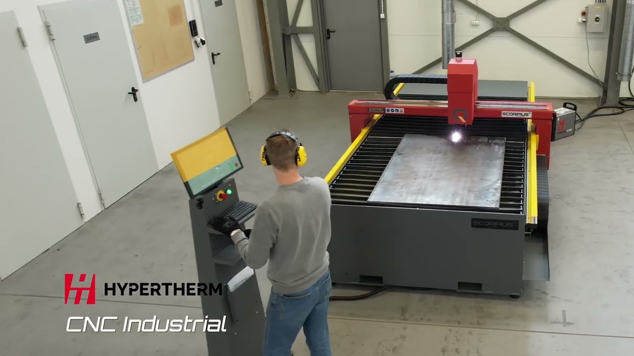 Scorpius | Mesa de Corte Plasma CNC Industrial Robusta e Acessível
