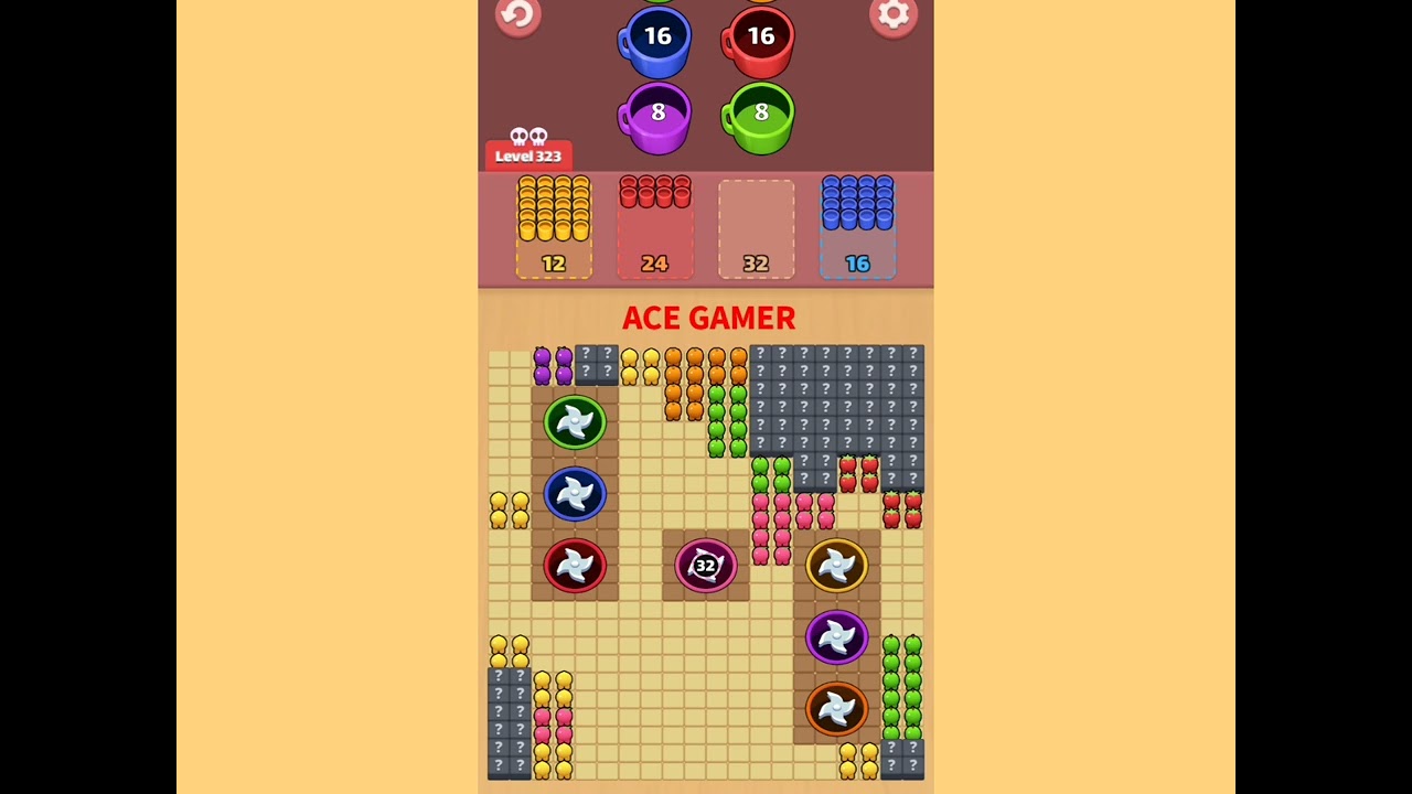 Fruit Hole Level 323 walkthrough solution 