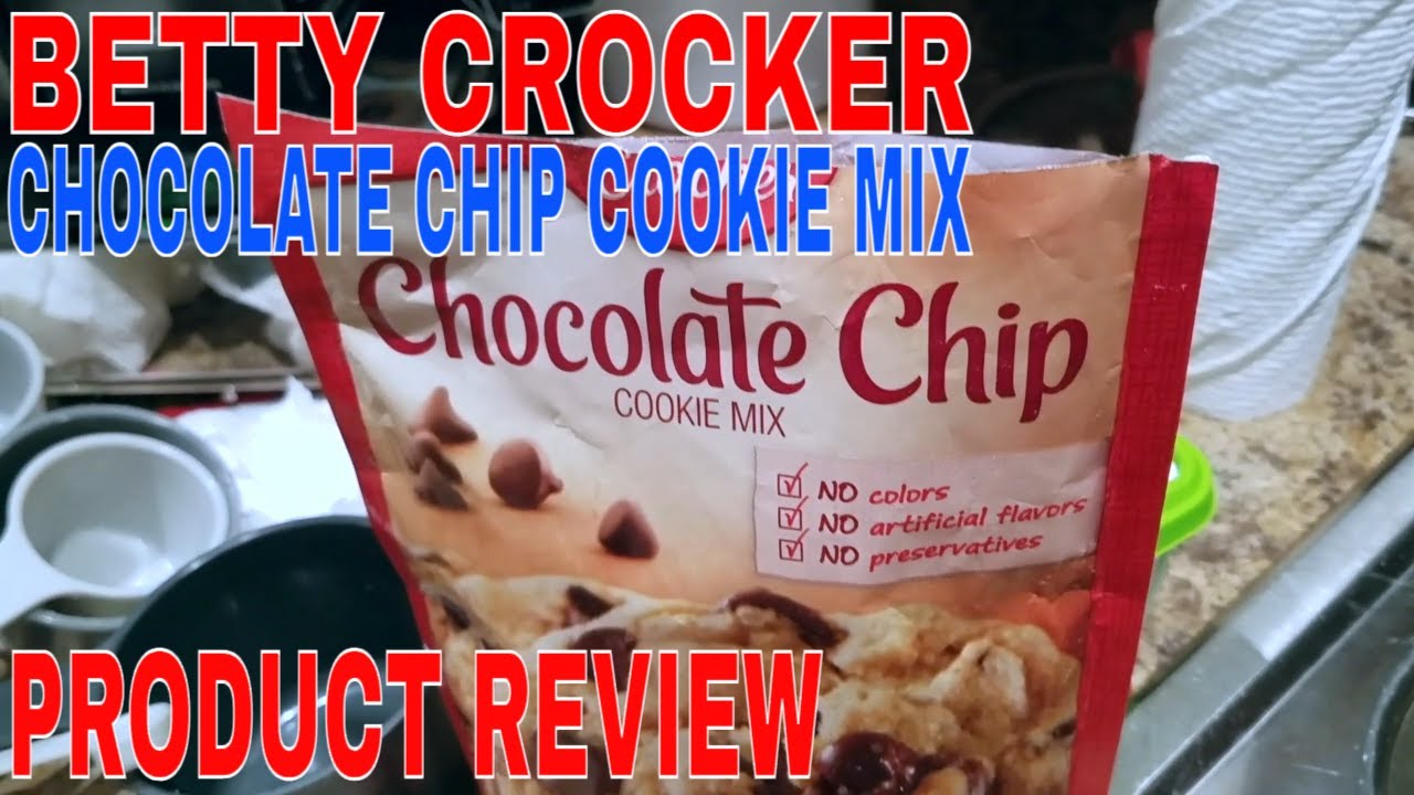 ✅  How To Use Betty Crocker Chocolate Chip Cookie Mix Review 🔴