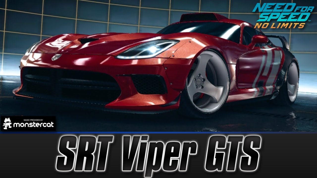 Need For Speed No Limits: SRT Viper GTS (MAXXED OUT + Tuning [All Black Edition Parts])