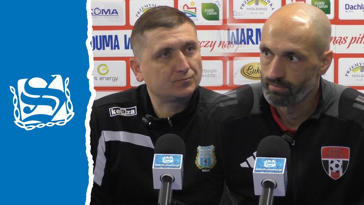 🎤 Konferencja po meczu Stomil Olsztyn - Start Nidzica 2:3 (4.04.2026 r.)