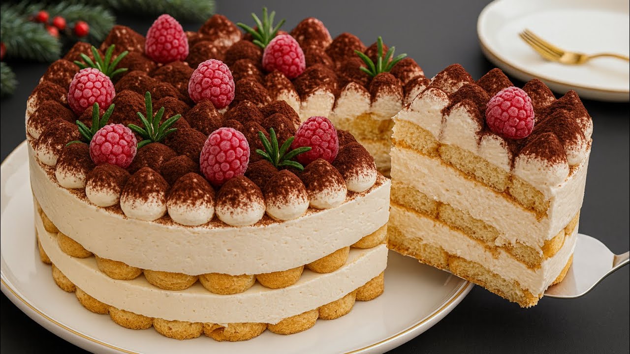 Самый вкусный рождественский десерт, который вы приготовите в этом году без духовки! 🤩