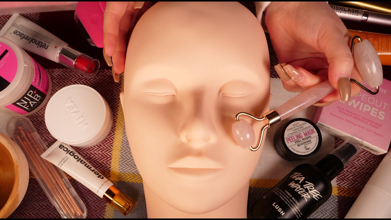 ✨The ASMR Spa ✨ Skincare on a Mannequin - Personal Attention & Layered Sounds