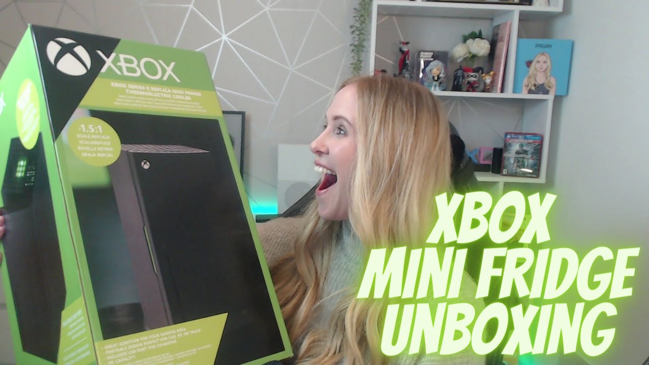 XBOX Mini Fridge Unboxing and Stocking!