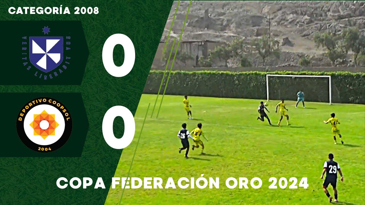 Univ. San Martin vs Coopsol cat. 2008 - Copa Federación Oro 2024