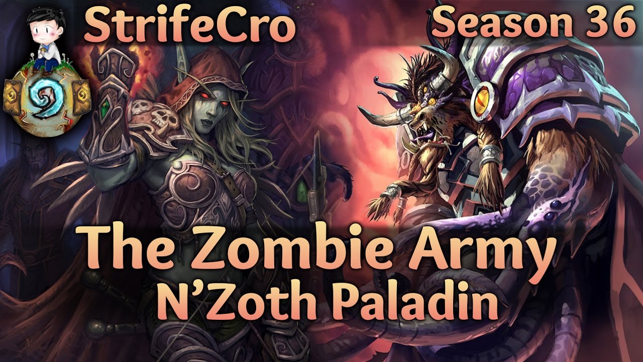 Hearthstone N'Zoth Paladin: The Zombie Army