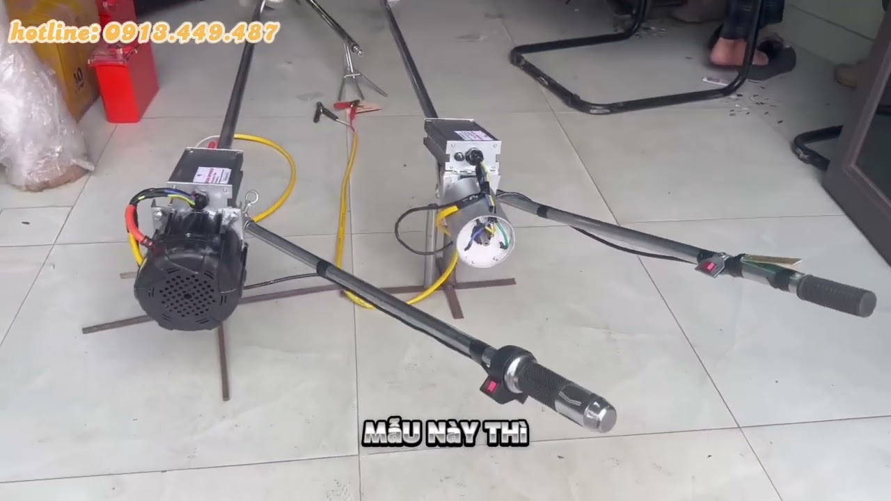 Combo máy đôi 1000w & pin 75a nhà Dần Cơ Khí | Vợ Dần Cơ Khí