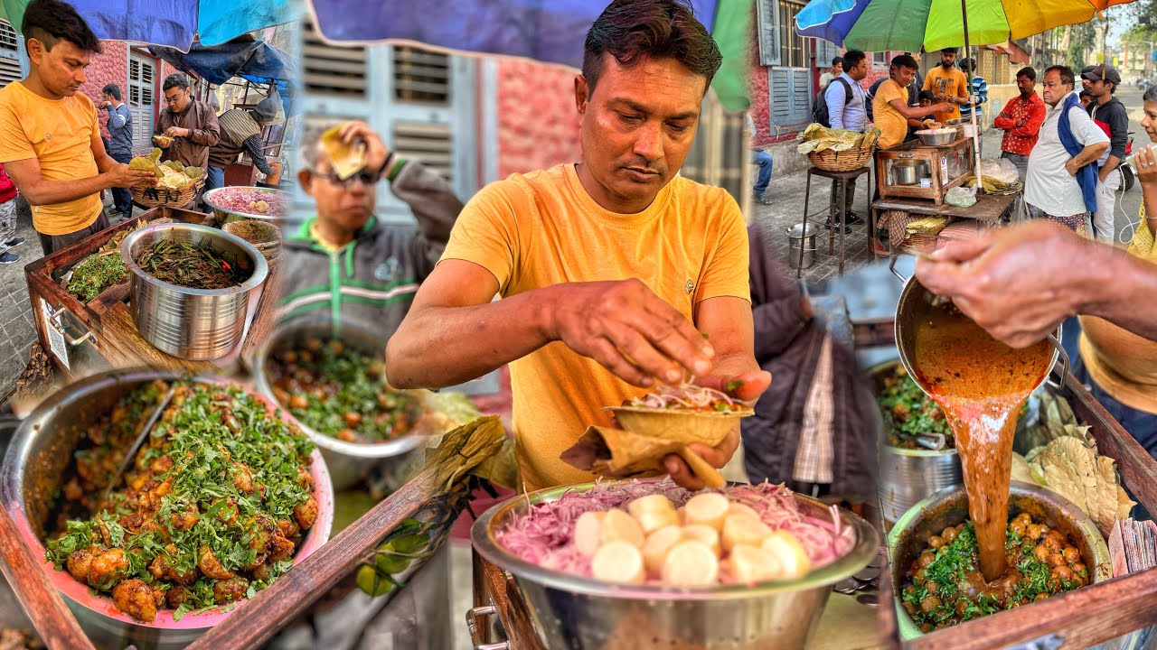 5₹/- Only | Most Affordable Dal Puri with Aloo Dum and Soyabin | Crazy Crowed | Street Food India