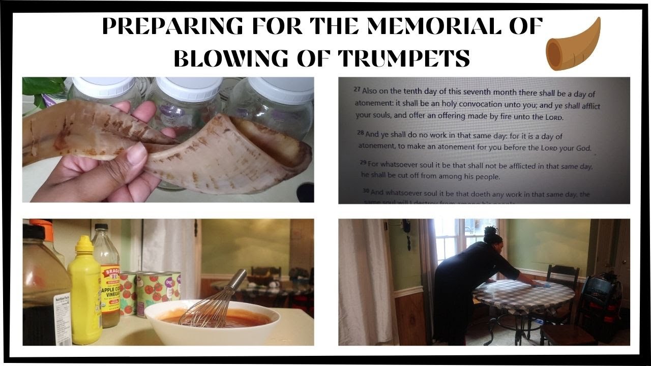 DAY IN MY LIFE: PREPARING FOR THE MEMORIAL OF TRUMPETS | CLEANING | COOKING | GETTING MY RAMS HORN