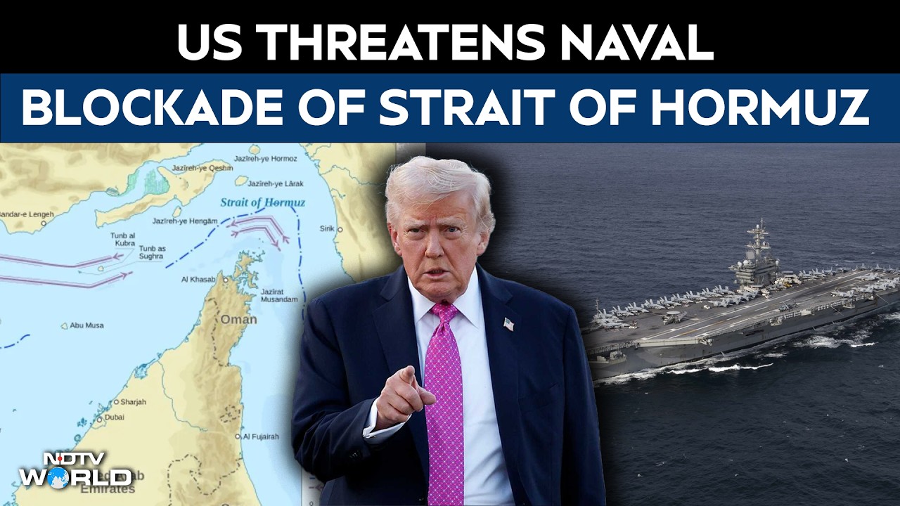 Ормузский пролив | Трамп намекает на военно-морскую блокаду Ормузского пролива на фоне провала ми...