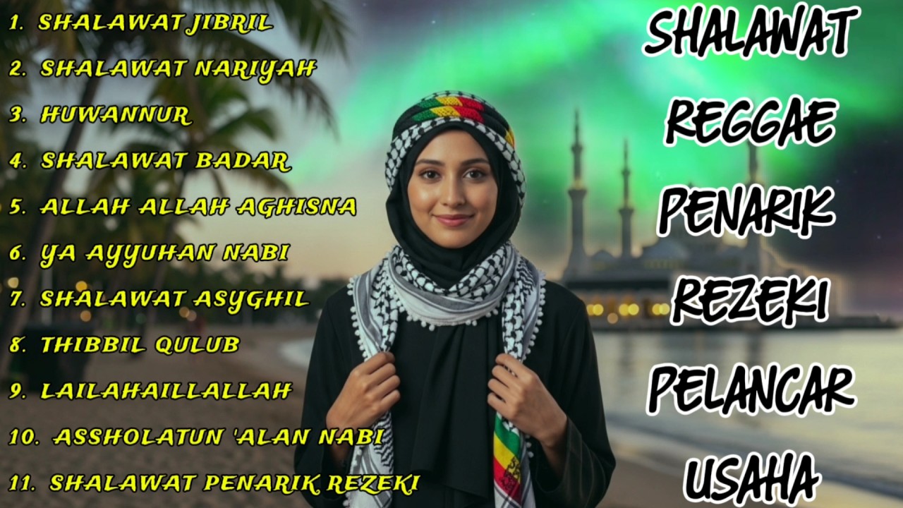 SHOLAWAT NABI REGGAE FULL ALBUM PALING MERDU – PENYEJUK HATI DI SAAT SEMPIT 💖